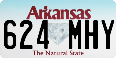 AR license plate 624MHY