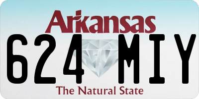 AR license plate 624MIY