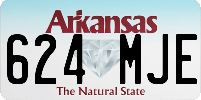 AR license plate 624MJE