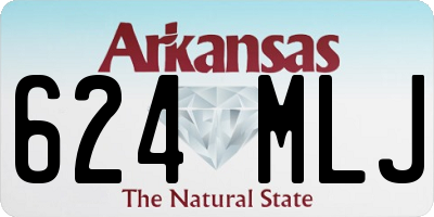 AR license plate 624MLJ