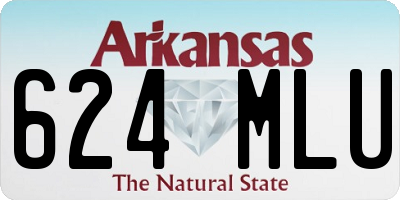 AR license plate 624MLU