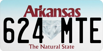AR license plate 624MTE