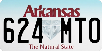 AR license plate 624MTO