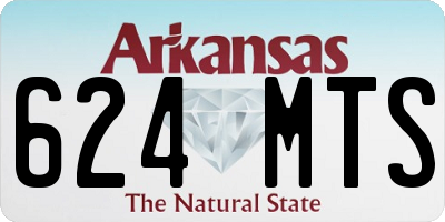 AR license plate 624MTS