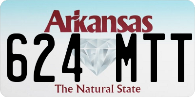AR license plate 624MTT