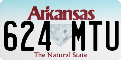 AR license plate 624MTU