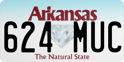 AR license plate 624MUC