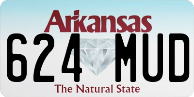 AR license plate 624MUD