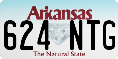 AR license plate 624NTG