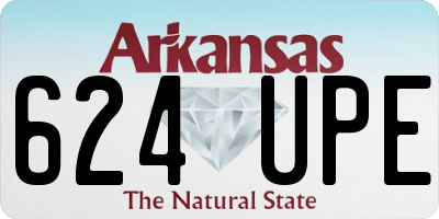 AR license plate 624UPE