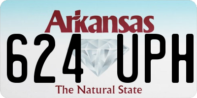 AR license plate 624UPH