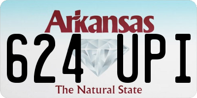 AR license plate 624UPI