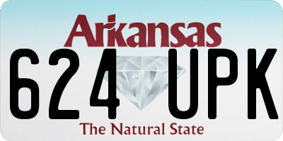AR license plate 624UPK