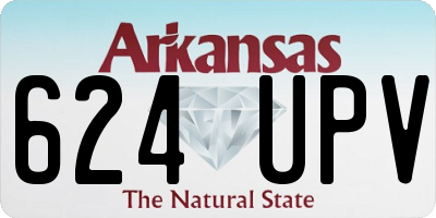 AR license plate 624UPV