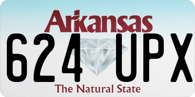 AR license plate 624UPX
