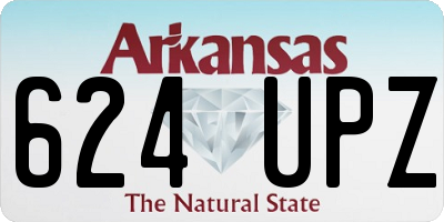 AR license plate 624UPZ