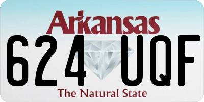 AR license plate 624UQF