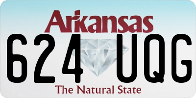 AR license plate 624UQG