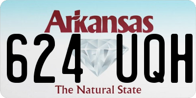 AR license plate 624UQH