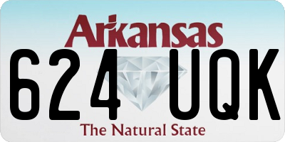 AR license plate 624UQK