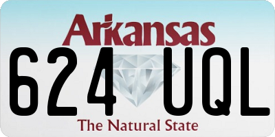 AR license plate 624UQL