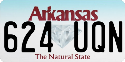 AR license plate 624UQN