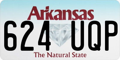 AR license plate 624UQP