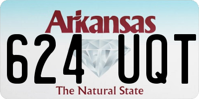 AR license plate 624UQT