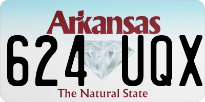 AR license plate 624UQX