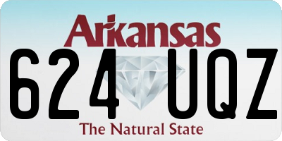 AR license plate 624UQZ
