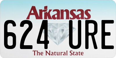 AR license plate 624URE
