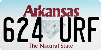 AR license plate 624URF