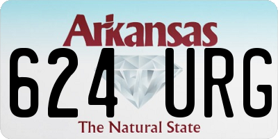 AR license plate 624URG