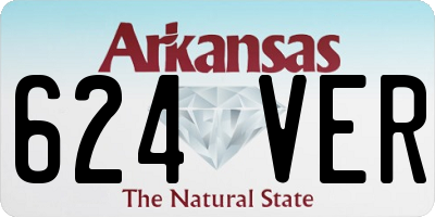 AR license plate 624VER