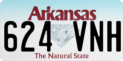 AR license plate 624VNH