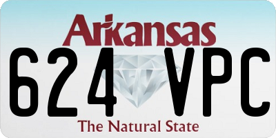 AR license plate 624VPC