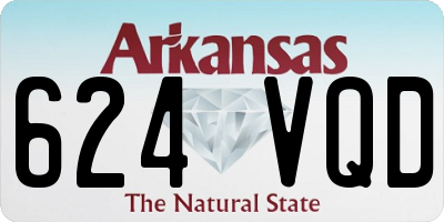 AR license plate 624VQD