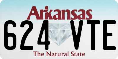 AR license plate 624VTE