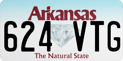 AR license plate 624VTG