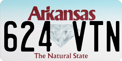 AR license plate 624VTN