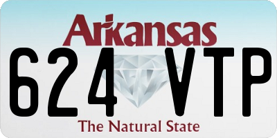 AR license plate 624VTP