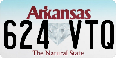 AR license plate 624VTQ
