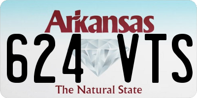 AR license plate 624VTS