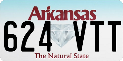 AR license plate 624VTT