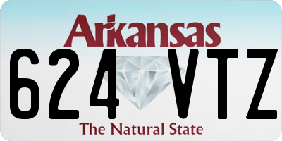 AR license plate 624VTZ
