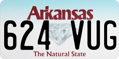 AR license plate 624VUG