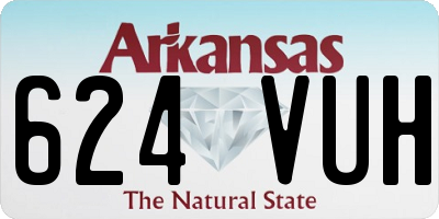 AR license plate 624VUH