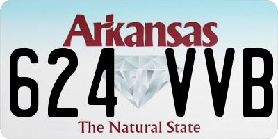 AR license plate 624VVB