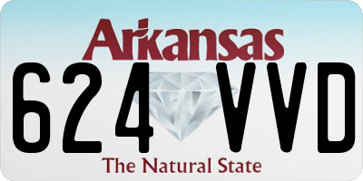 AR license plate 624VVD