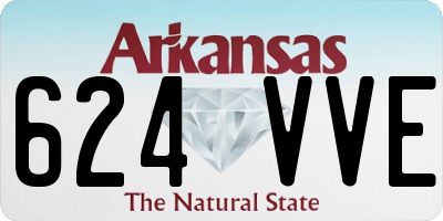 AR license plate 624VVE